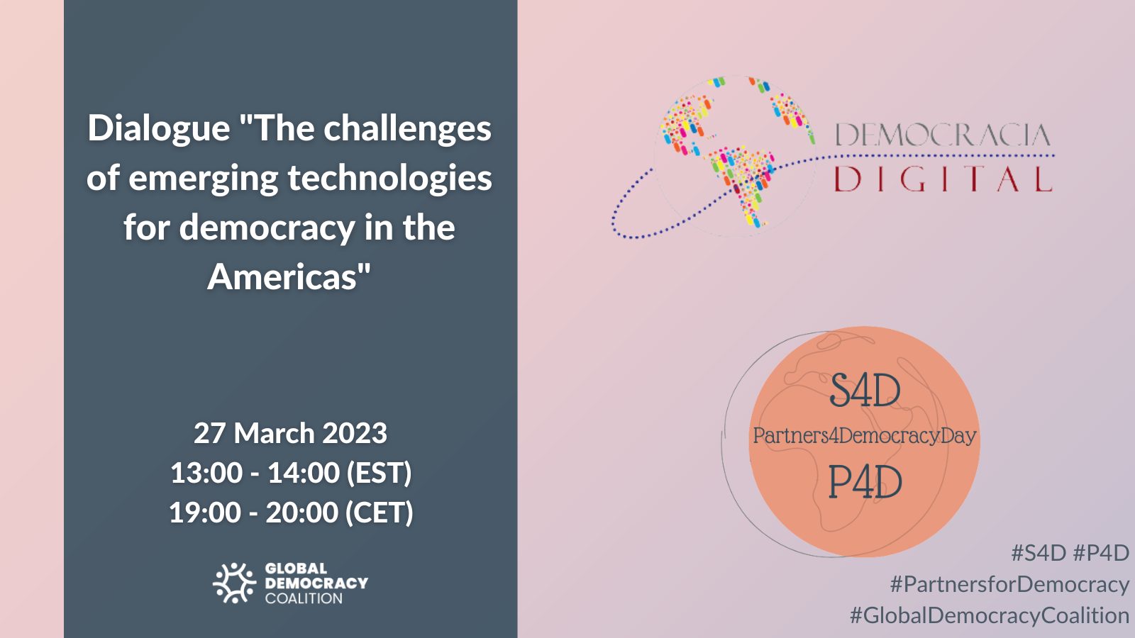 Dialogue – The challenges of emerging technologies for democracy in the ...