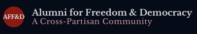 Alumni for Freedom and Democracy logo